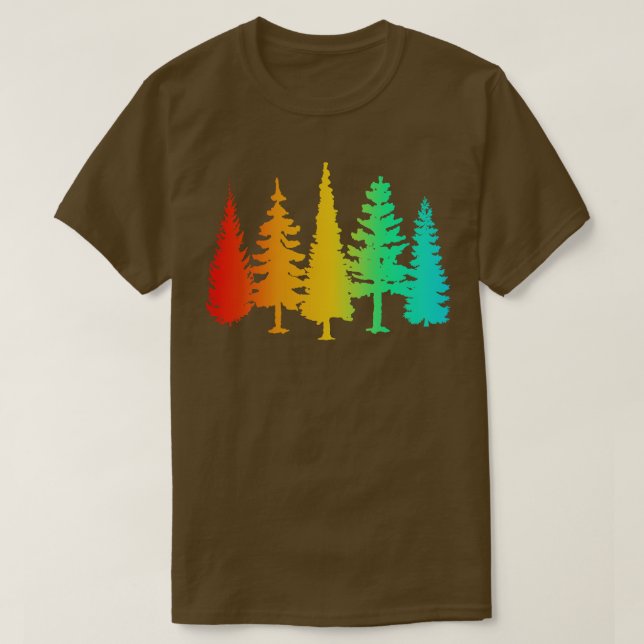 Lebendige intensive Natur T-Shirt (Design vorne)