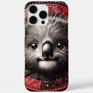 Lebendige Koala-Bären-Illustration iPhone 16 Pro Max Hülle