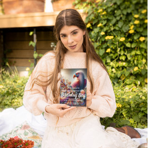 Lebendige Kondor Bird-Rast-Baumzweig Postkarte