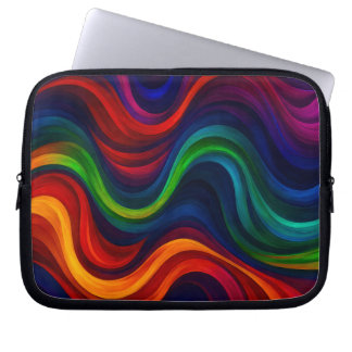 Lebendige Kurven Laptopschutzhülle