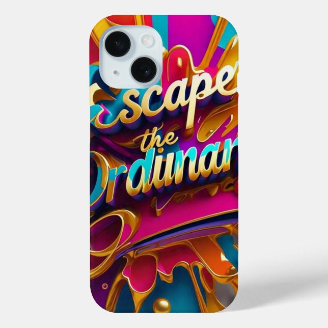 "Lebendige Lebensentkommen" Case-Mate iPhone Hülle (Rückseite)