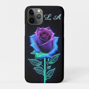 Lebendige leuchtende Blume mit Neon-Akzenten Case-Mate iPhone Hülle