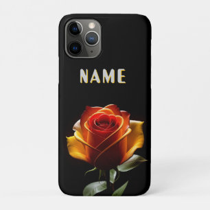 Lebendige leuchtende Blume mit Neon-Akzenten Case-Mate iPhone Hülle