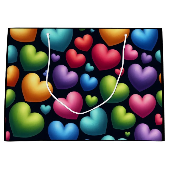 Lebendige Liebe Große Geschenktüte (Vorderseite)