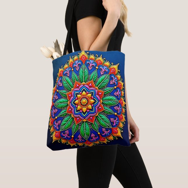 Lebendige Mandala-Kunst (Von Nahem)