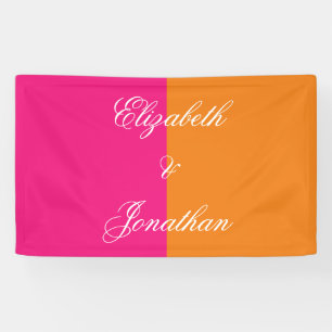 Lebendige Minimalistische Hochzeit im Sonnenaufgan Banner