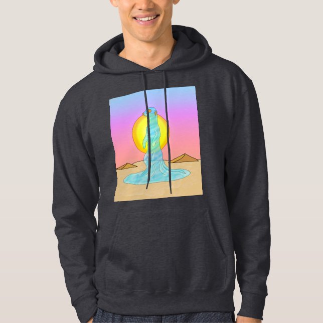 Lebendige Mirage Hoodie (Vorderseite)