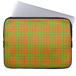 Lebendige Multicolor Laptopschutzhülle