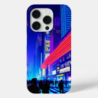 Lebendige Neon-Stadtlandschaft Pop Art iPhone 15 P Case-Mate iPhone Hülle