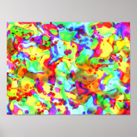 Lebendige Palette: Lebendige Kontraste Abstrakter