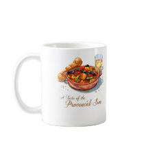 Lebendige provencalische Ratatouille-Wasserfarbenm