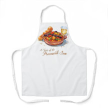 Lebendige provenzalische Ratatouille-Wasserfarbenm