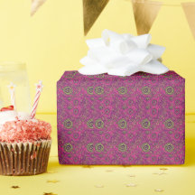Lebendige psychedelische Paisley-Retro-Swirls der