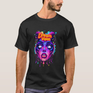 Lebendige psychedelische Traumvision Mädchen Tripp T-Shirt