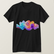 Lebendige Regenbogen-Abstrakte Fluidwellen