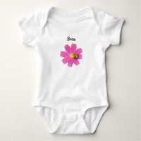Lebendige Rosa Kosmos-Blume mit Personalisierter B