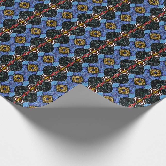 Lebendige Royalty Geschenkpapier (Ecke)