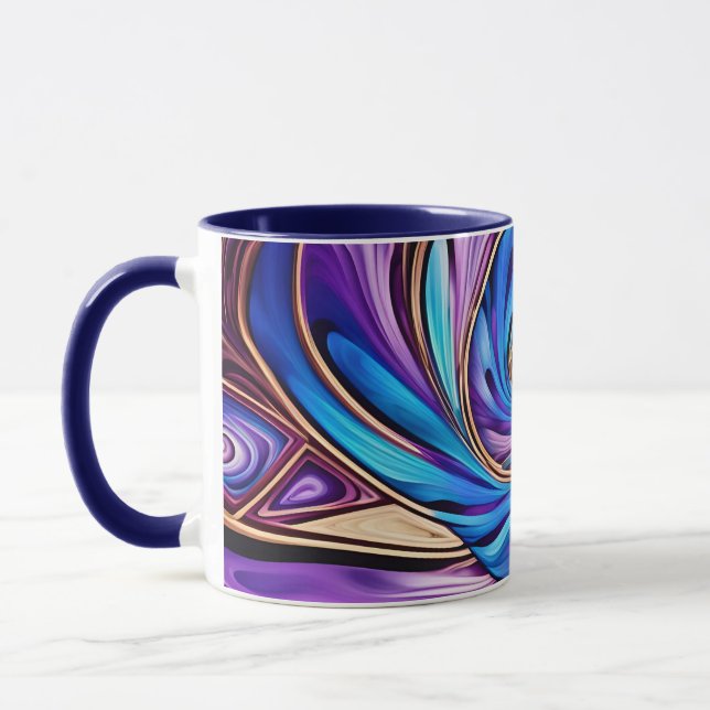 lebendige Spiraltasse Tasse (Links)
