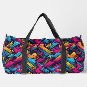 Lebendige Stadt Vibes Urban Pop Dufflebag Duffle Bag