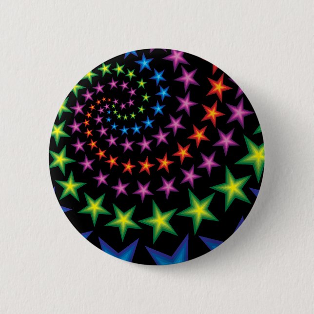 lebendige Sterngeister Button (Vorderseite)