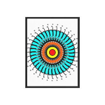 Lebendige Tech-Mandala