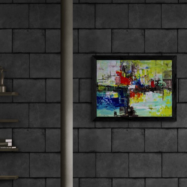 "Lebendige Träume", Abstrakte Kunst Poster (Von Creator hochgeladen)