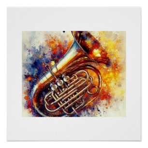 Lebendige Tuba,  Poster