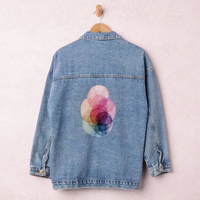 Lebendige Überlappung V01 Jeansjacke (Hangar)