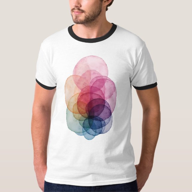 Lebendige Überlappung V01 T-Shirt (Vorderseite)