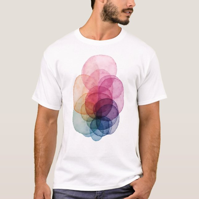 Lebendige Überlappung V01 T-Shirt (Vorderseite)