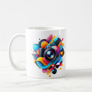 lebendige und dynamische Tasse