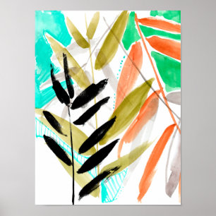 Lebendige Wedel II Poster