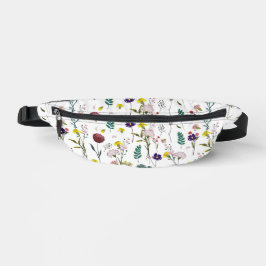 Lebendige Wildblume Bauchtasche
