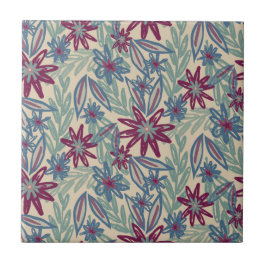 Lebendige Wildnis des Gartens Blooms M 2 Farbenfro Fliese