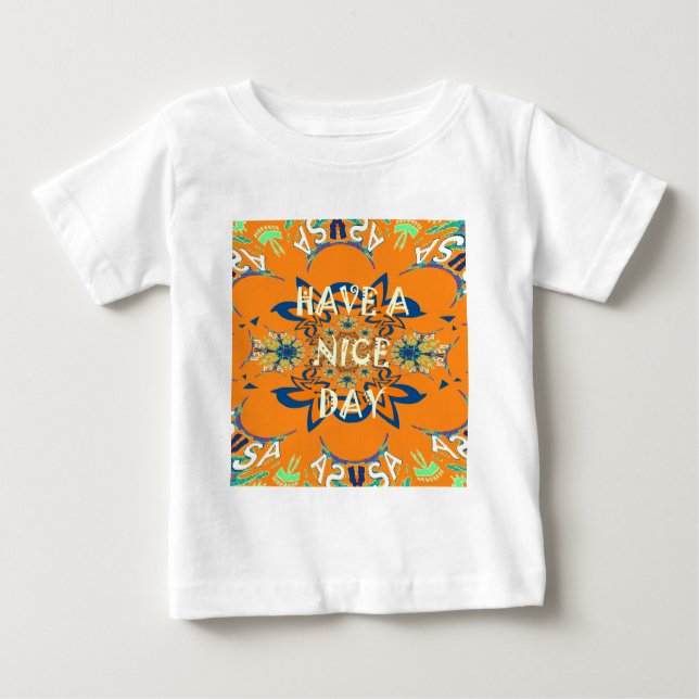 Lebendige Wünsche: Ein schönes Design für Kunstdru Baby T-shirt (Vorderseite)