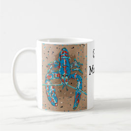 Lebendiger Abstrakter Hummer Becher Kaffeetasse