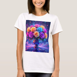 Lebendiger Blumenstrauß T-Shirt