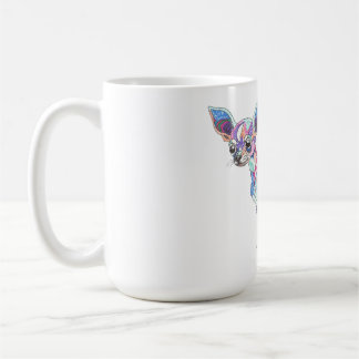 Lebendiger Chihuahua-Becher Kaffeetasse
