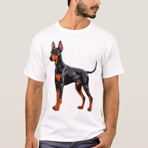Lebendiger Dobermann T-Shirt