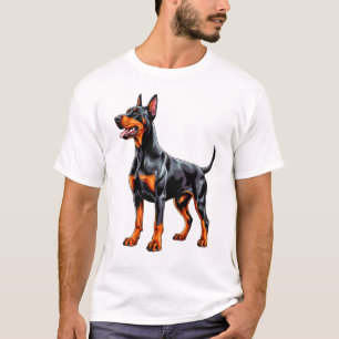 Lebendiger Dobermann T-Shirt