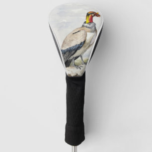 Lebendiger exotischer Königsgeier-Wandschmuck Golf Headcover