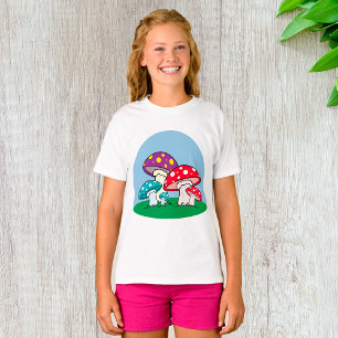 Lebendiger Fliegenpilz-Pilzgarten T-Shirt