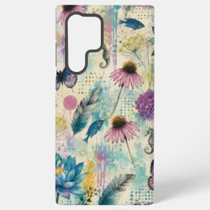 Lebendiger Floraler Aquatischer Traum Samsung Galaxy Hülle