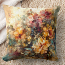 Lebendiger floraler Wasserfarben-Glanz