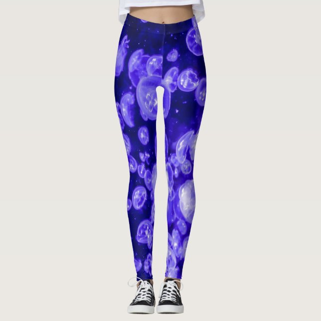 Lebendiger Glühwürmchen Leggings (Vorderseite)