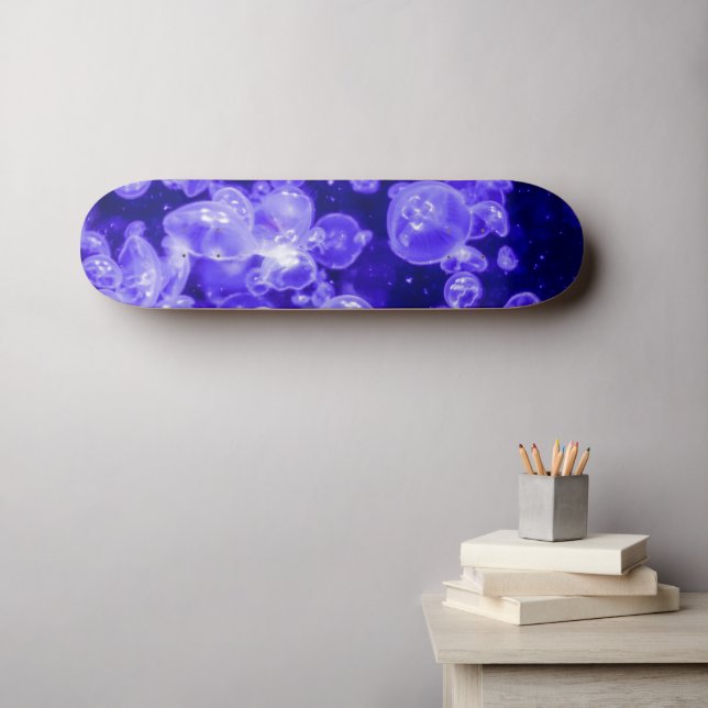 Lebendiger Glühwürmchen Skateboard (Wandkunst (Horz))