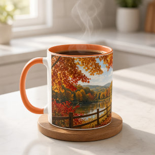 Lebendiger Herbst  Tasse