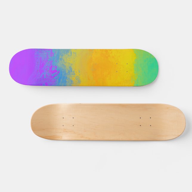 Lebendiger Himmel Skateboard (Horizontal)