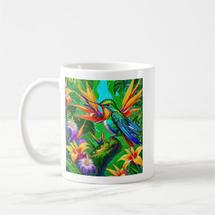 Lebendiger Kolibri-Traum Kaffeetasse