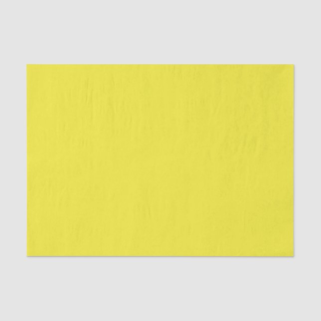 Lebendiger massiver gelber Hintergrund  Seidenpapier (Vorderseite)